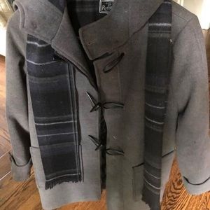 Rothschild brand new boys wool coat. Size 14. Gray